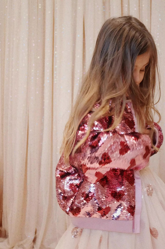 Sequin Heart Jacket